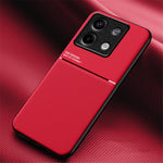 For Xiaomi Redmi Note 13 5G Imprinted Lines Case Cell Phone Cover Works with Magnetic Car Mount