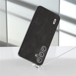 ABEEL For Samsung Galaxy S24+ Case Vintage Style PU Leather Coated PC Phone Cover