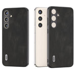 ABEEL For Samsung Galaxy S24+ Case Vintage Style PU Leather Coated PC Phone Cover