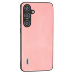 ABEEL For Samsung Galaxy S24+ Case Vintage Style PU Leather Coated PC Phone Cover