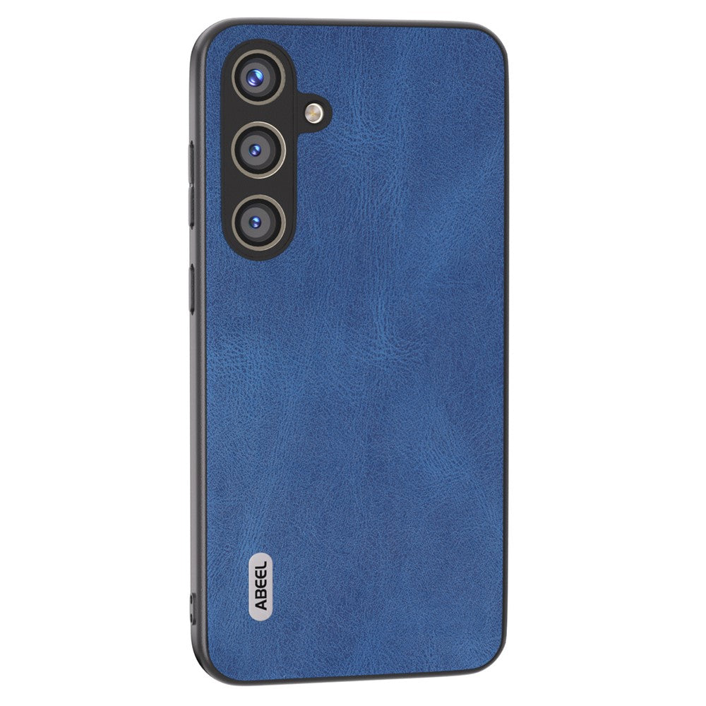 ABEEL For Samsung Galaxy S24+ Case Vintage Style PU Leather Coated PC Phone Cover