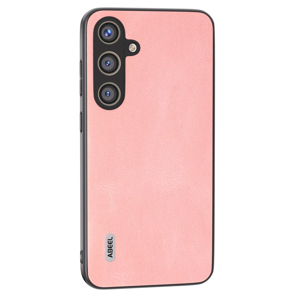 ABEEL til Samsung Galaxy S24 Cover Stødsikkert PU-læder + PC Retro Telefonbeskyttelsescover