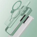 For Xiaomi 14 Pro Magnetic Case PC+TPU Phone Cover Ring Holder Kickstand