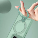 For Xiaomi 14 Pro Magnetic Case PC+TPU Phone Cover Ring Holder Kickstand