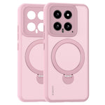 For Xiaomi 14 Pro Magnetic Case PC+TPU Phone Cover Ring Holder Kickstand
