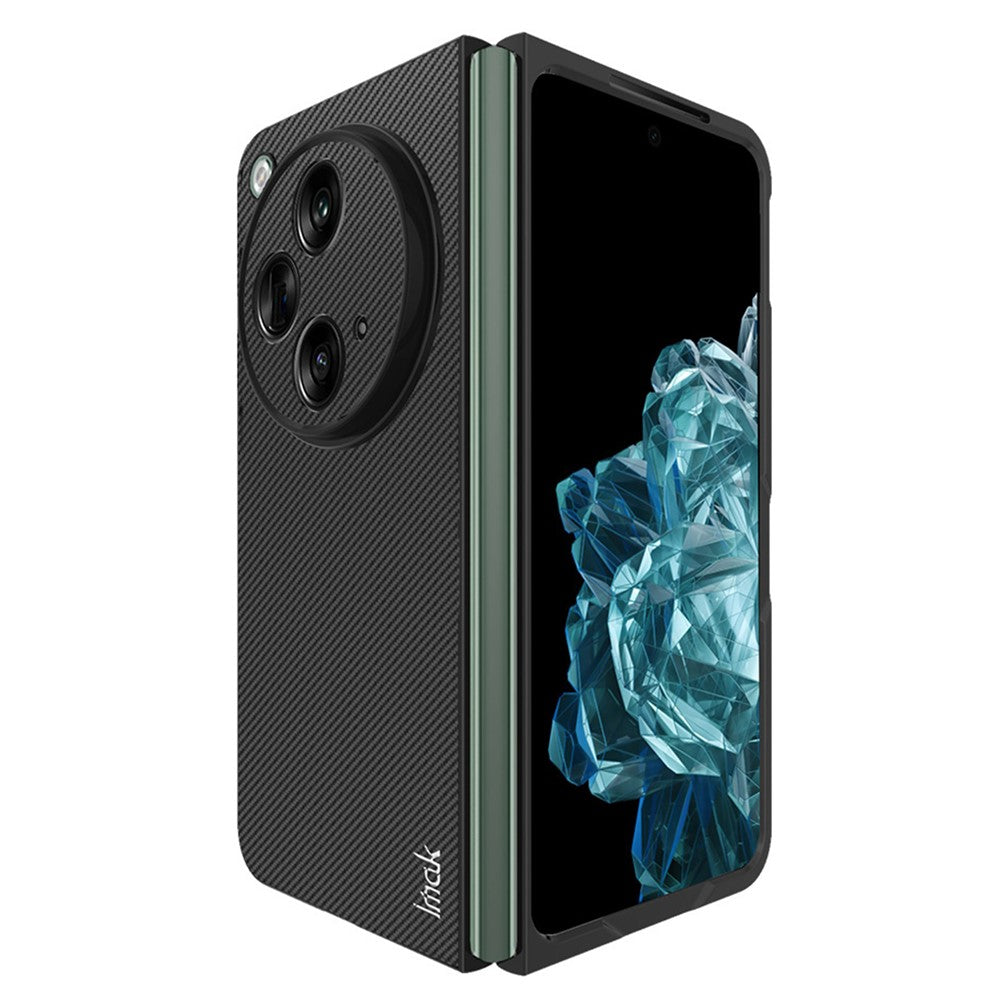 IMAK UX-9A-serien för Oppo Find N3 5G / Open 5G, kolfiberfodral för mobil, TPU+PC-skal