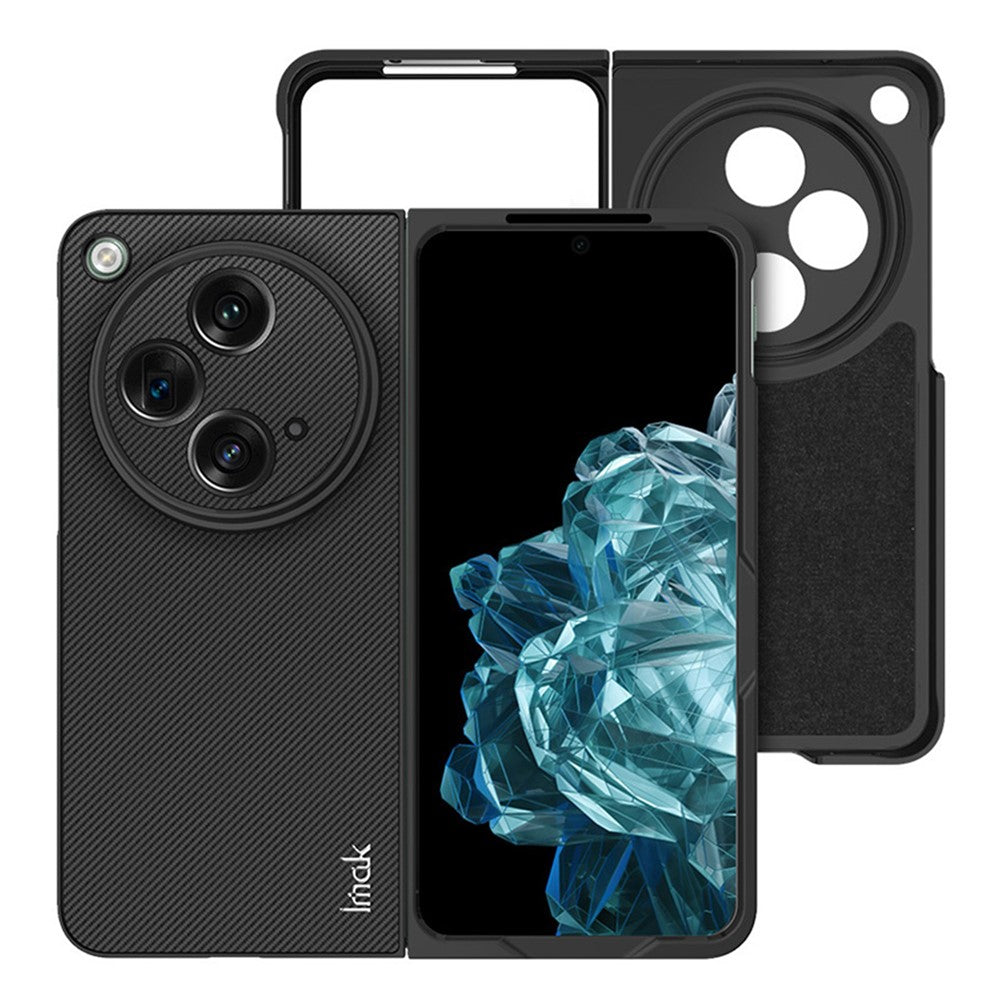 IMAK UX-9A-serien för Oppo Find N3 5G / Open 5G, kolfiberfodral för mobil, TPU+PC-skal