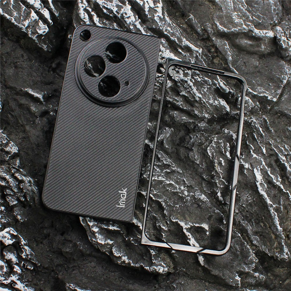 IMAK UX-9A-serien för Oppo Find N3 5G / Open 5G, kolfiberfodral för mobil, TPU+PC-skal