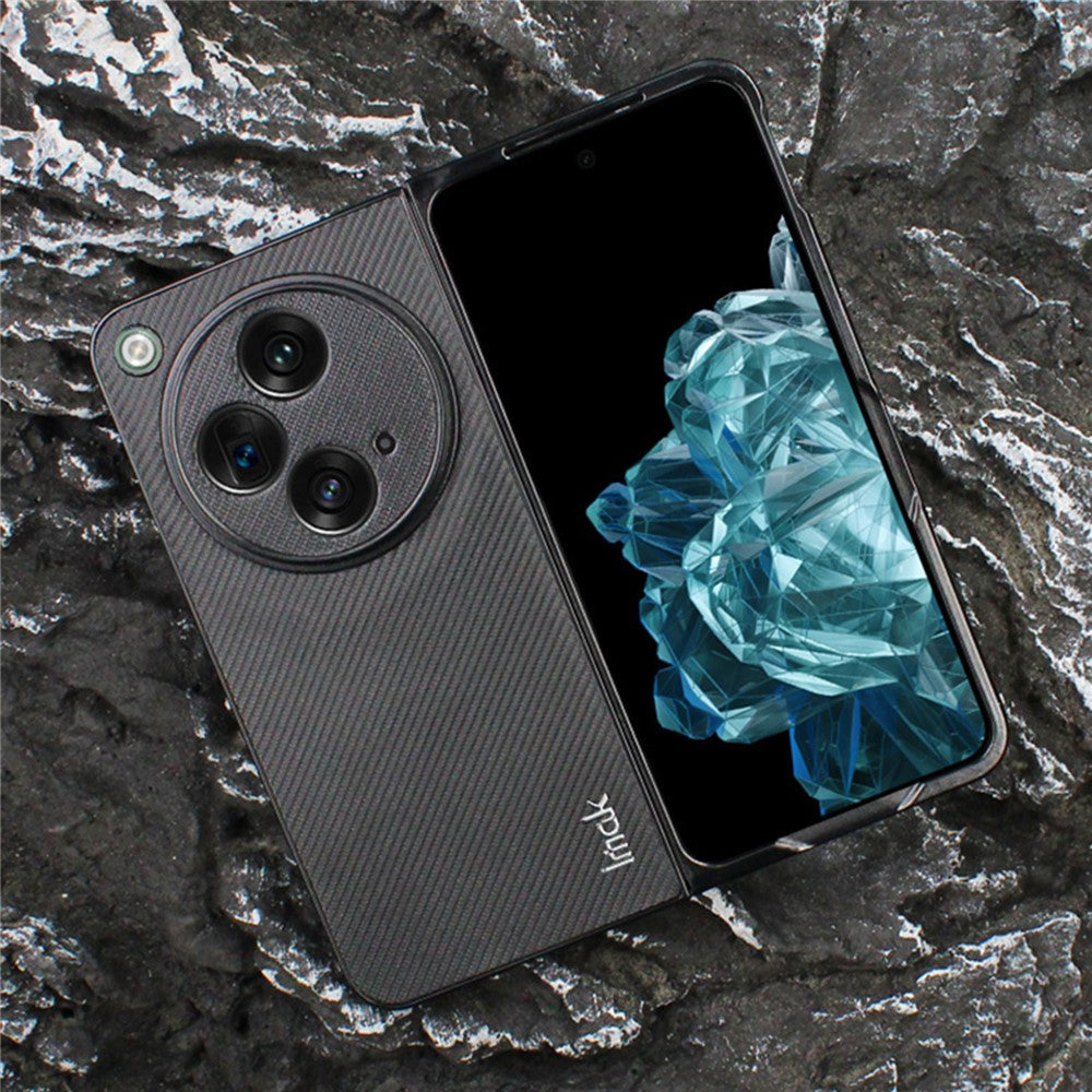 IMAK UX-9A-serien för Oppo Find N3 5G / Open 5G, kolfiberfodral för mobil, TPU+PC-skal