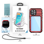 SHELLBOX M Series for iPhone 13 Pro Max 6.7 inch Metal Waterproof Case IP68 Diving Phone Case