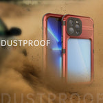SHELLBOX M Series for iPhone 13 Pro Max 6.7 inch Metal Waterproof Case IP68 Diving Phone Case