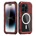 SHELLBOX M Series Metal IP68 Waterproof Case for iPhone 14 Pro Diving Phone Case Compatible with MagSafe