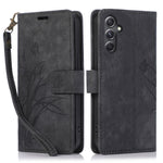 Til Samsung Galaxy A24 4G (162,1 x 77,6 x 8,3 mm) Lædercover Stativ Pung Etui med Rem