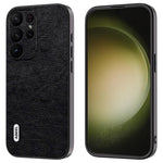 ABEEL Til Samsung Galaxy S24 Ultra Retro Lædercover Litchi Tekstur Bagside