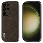 ABEEL Til Samsung Galaxy S24 Ultra Læder Telefon Bagcover Fantasy Litchi Tekstur Cover
