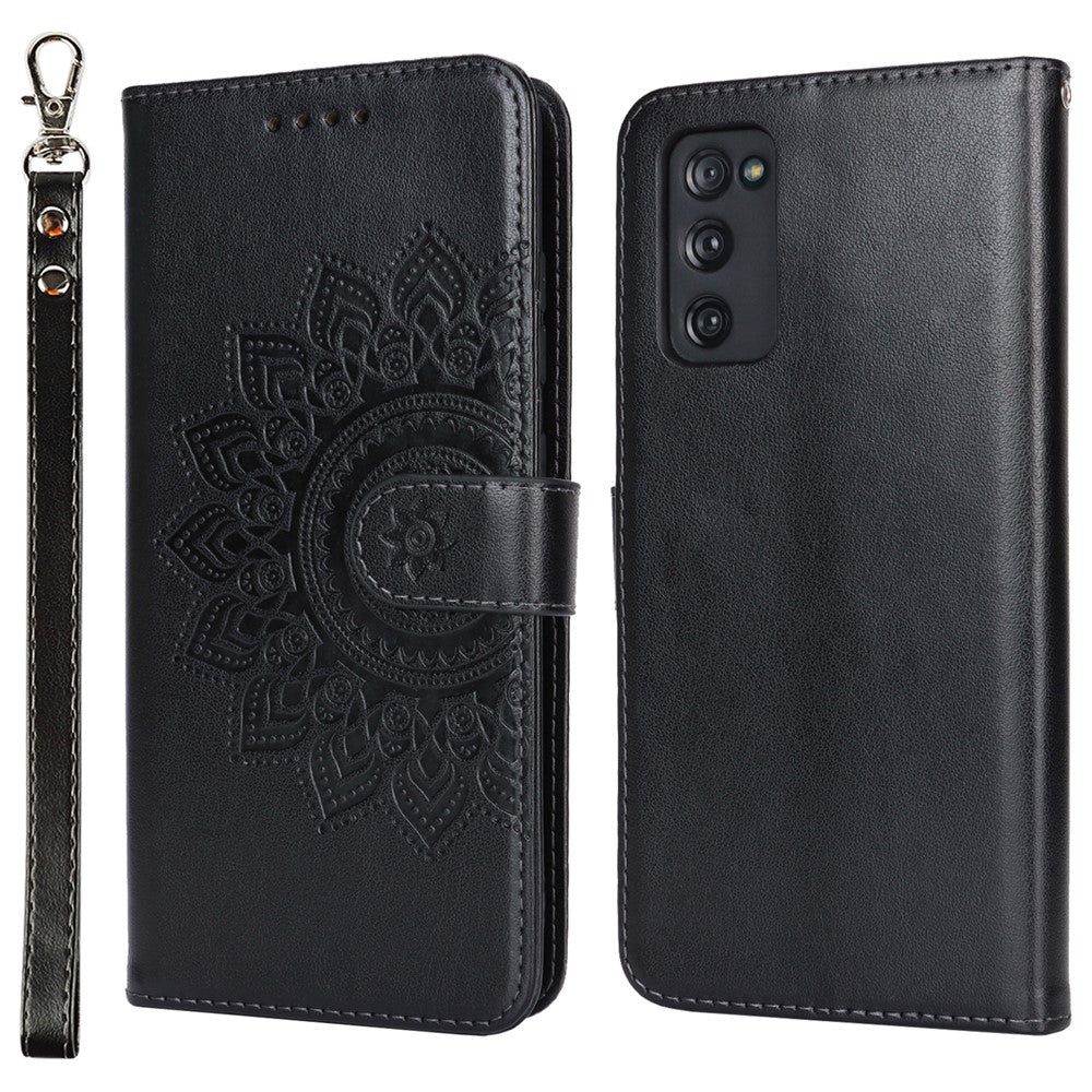 For Samsung Galaxy S20 FE 4G / FE 5G / S20 Lite / S20 FE 2022 Case R61 Texture Wallet PU Leather Phone Cover