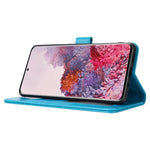 For Samsung Galaxy S20 4G / 5G Cell Phone Case R61 Texture Imprinted Leather Wallet Anti-scratch Cover