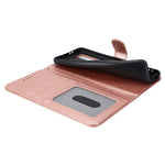 For Samsung Galaxy S21 5G / 4G Cover R61 Texture Leather Stand Shockproof Imprinted Cell Phone Case