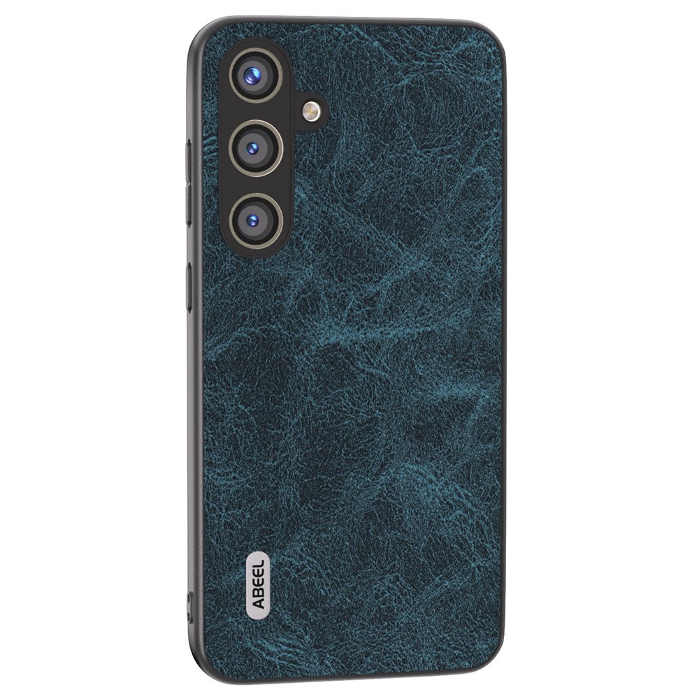 ABEEL For Samsung Galaxy S24+ PU Leather Phone Cover Litchi Texture Protective Case