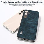 ABEEL For Samsung Galaxy S24+ PU Leather Phone Cover Litchi Texture Protective Case