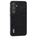 ABEEL For Samsung Galaxy S24+ Litchi-tekstur etui Læderbelagt PC+TPU telefoncover