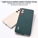 ABEEL Til Samsung Galaxy S24 Beskyttende Bagcover Litchi Tekstur Telefoncover