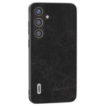 ABEEL For Samsung Galaxy S24 Litchi Texture Phone Case PU Leather+PC+TPU Anti-Scratch Cover