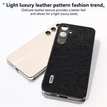 ABEEL For Samsung Galaxy S24 Retro Litchi Texture Cover PU Leather Camera Protection Phone Case