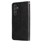 Til Samsung Galaxy A55 5G Etui Pung Stand Kalvetekstur Telefonbeskytter med Magnetisk Klap