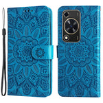 For Huawei Enjoy 70 4G / nova Y72 4G Case Imprinted Leather Case Phone Stand Cover Wallet