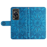 For Huawei Enjoy 70 4G / nova Y72 4G Case Imprinted Leather Case Phone Stand Cover Wallet