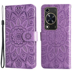For Huawei Enjoy 70 4G / nova Y72 4G Case Imprinted Leather Case Phone Stand Cover Wallet