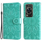 For Huawei Enjoy 70 4G / nova Y72 4G Case Imprinted Leather Case Phone Stand Cover Wallet