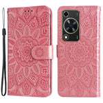 For Huawei Enjoy 70 4G / nova Y72 4G Case Imprinted Leather Case Phone Stand Cover Wallet