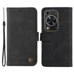 For Huawei Enjoy 70 4G / nova Y72 4G Leather Wallet Cases Skin Touch Phone Cover Stand with Strap