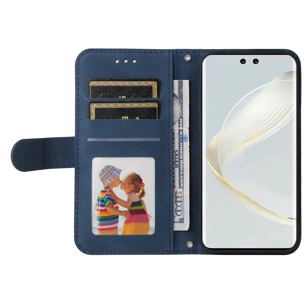 For Huawei nova 12 Pro 5G / nova 12 Ultra 5G Leather Wallet Cases Skin Touch Phone Cover Stand with Strap