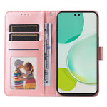 Huawei Nova 12 5G Plånboksfodral i läder med solrosmotiv