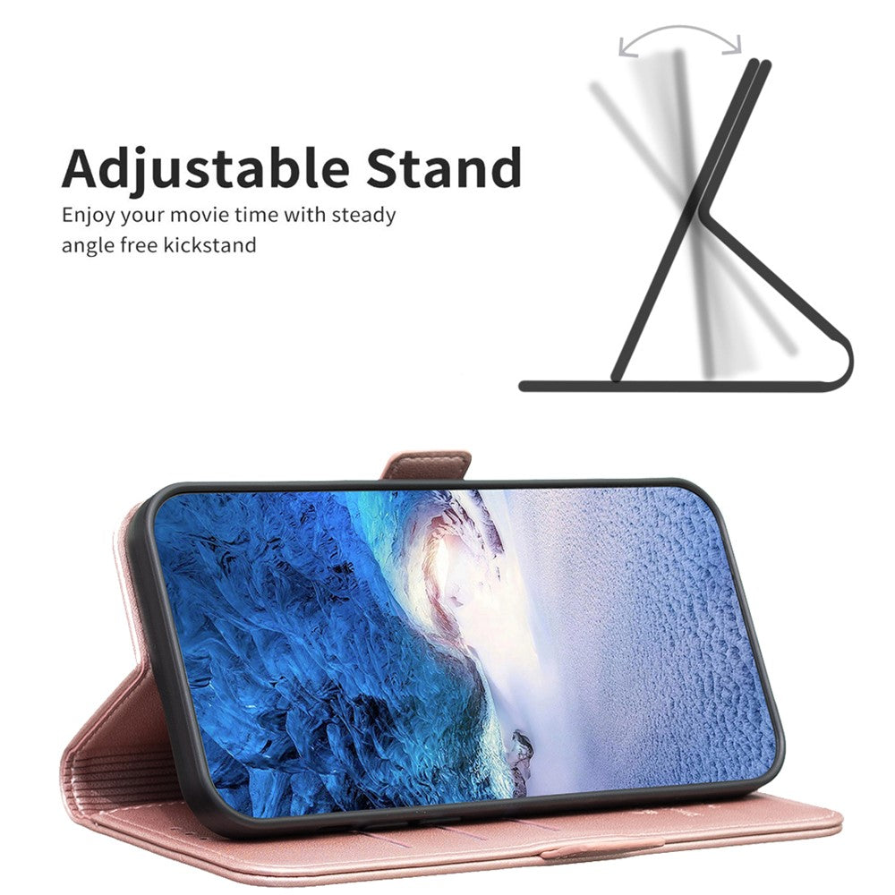 BINFEN COLOR BF31 For Oppo A38 4G / A18 4G Case with Wallet Stand PU Leather Flip Phone Cover