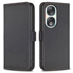 BINFEN COLOR BF31 For Honor 90 Case with Wallet Stand PU Leather Flip Phone Cover