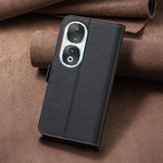 BINFEN COLOR BF31 For Honor 90 Case with Wallet Stand PU Leather Flip Phone Cover