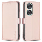 BINFEN COLOR BF31 For Honor 90 Case with Wallet Stand PU Leather Flip Phone Cover