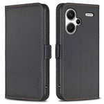 BINFEN COLOR BF31 For Xiaomi Redmi Note 13 Pro+ 5G Case with Wallet Stand PU Leather Flip Phone Cover