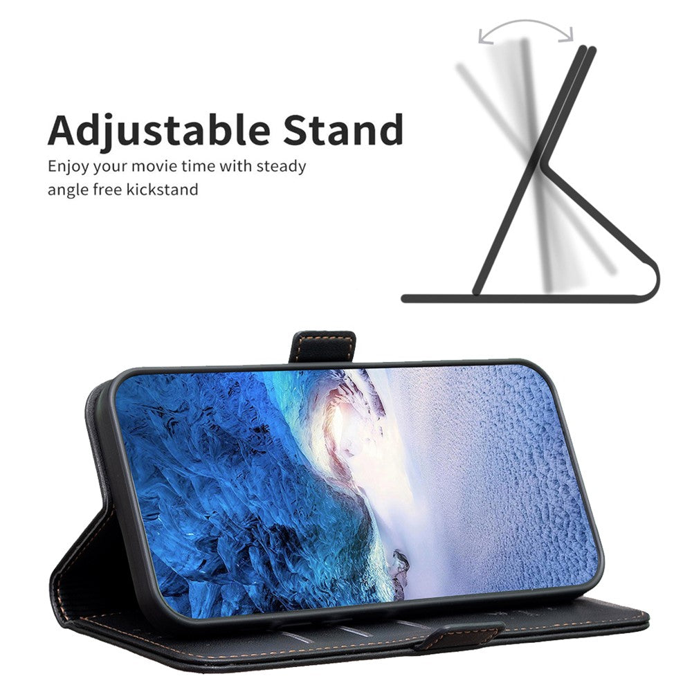 BINFEN COLOR BF31 For Xiaomi Redmi Note 13 Pro+ 5G Case with Wallet Stand PU Leather Flip Phone Cover