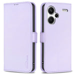 BINFEN COLOR BF31 For Xiaomi Redmi Note 13 Pro+ 5G Case with Wallet Stand PU Leather Flip Phone Cover