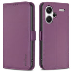BINFEN COLOR BF31 For Xiaomi Redmi Note 13 Pro+ 5G Case with Wallet Stand PU Leather Flip Phone Cover