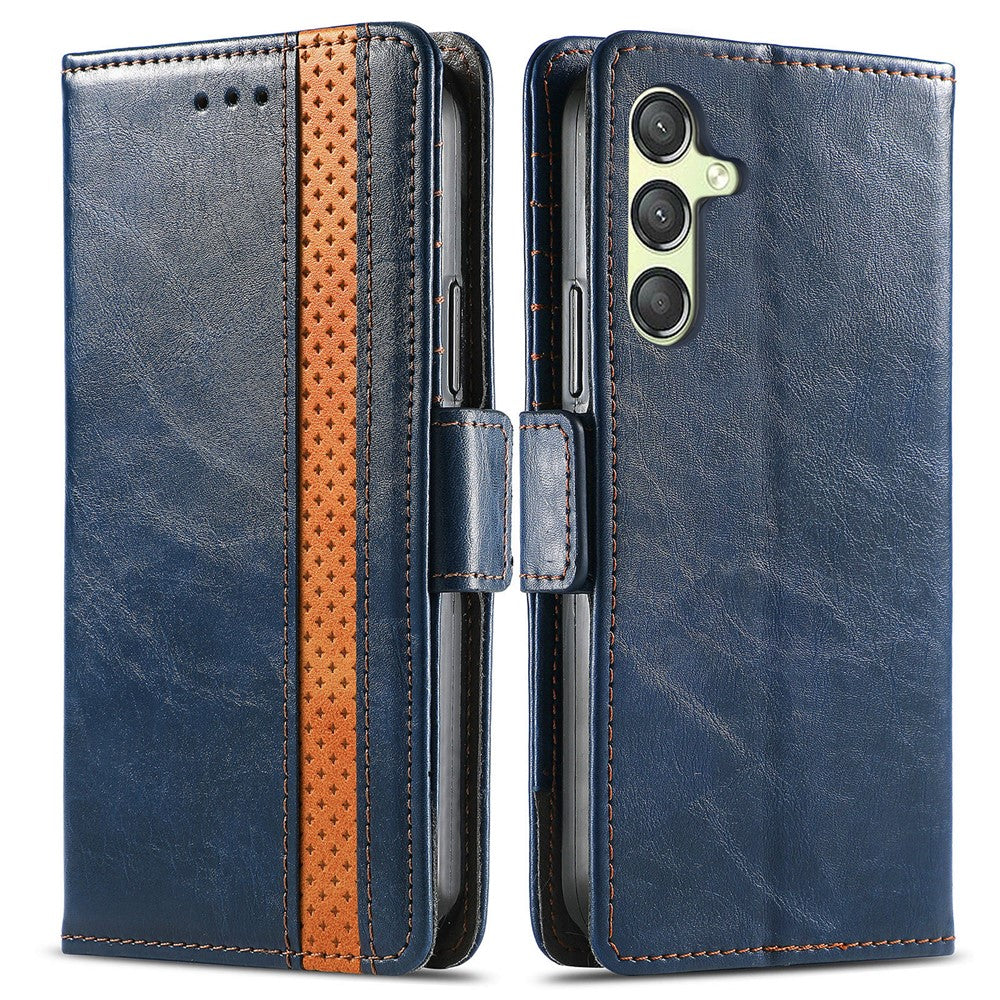 For Samsung Galaxy A25 5G (Global) (161mm) Phone Cases CASENEO PU Leather Cover Stand with RFID Blocking Wallet