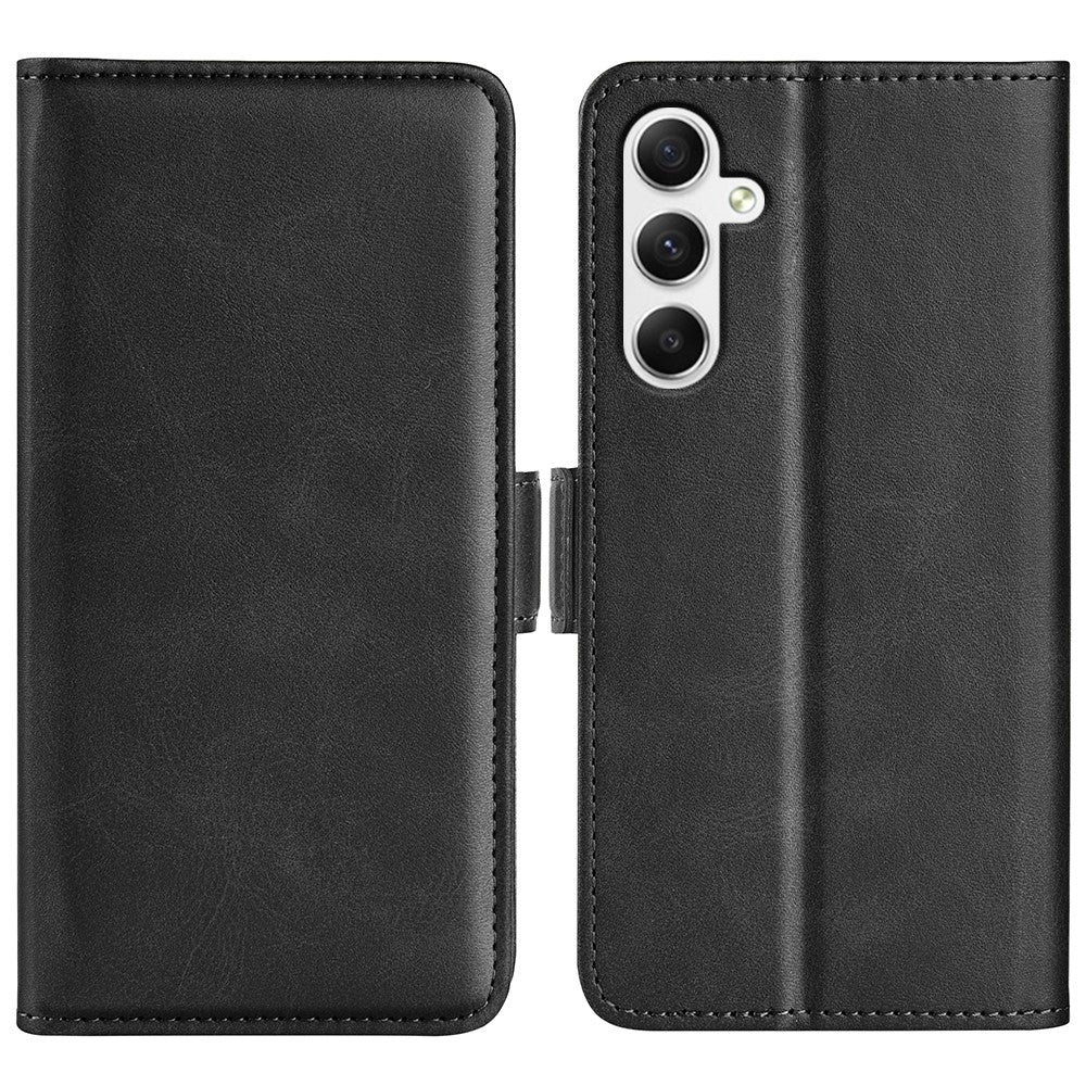 Til Samsung Galaxy A35 5G PU Læder Pung Etui Flip Telefoncover med 3 Kortlommer