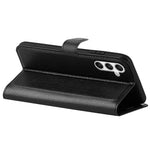 Til Samsung Galaxy A35 5G Litchi tekstur pung etui PU læder telefon stander cover