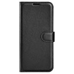 Til Samsung Galaxy A35 5G Litchi tekstur pung etui PU læder telefon stander cover