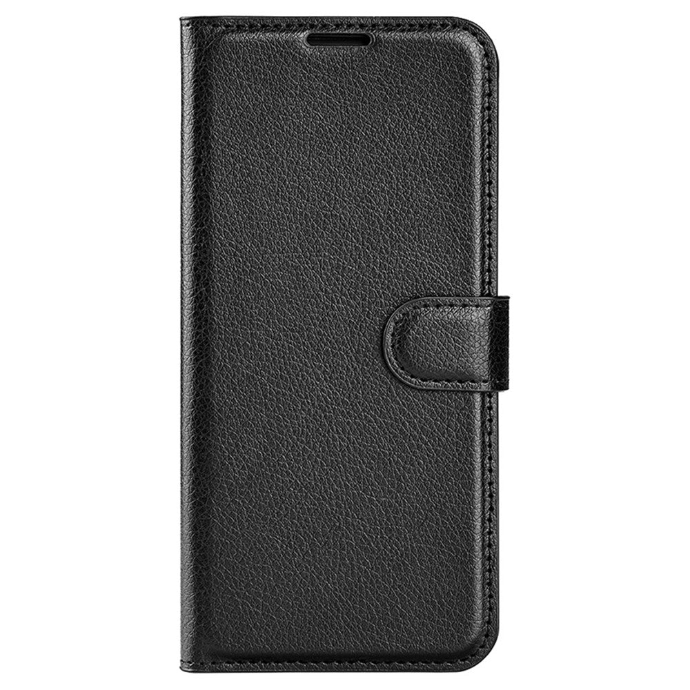 Til Samsung Galaxy A35 5G Litchi tekstur pung etui PU læder telefon stander cover